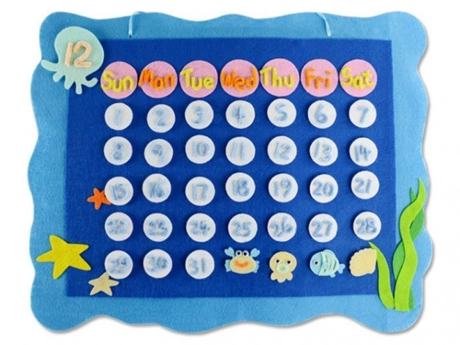 Creative Fabric Calendar Set