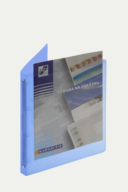 Opaline Blue A4 Presentation Ring Binder