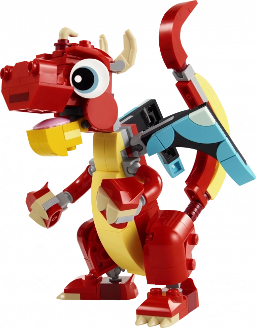 Red Dragon LEGO Creator 3in1 Set