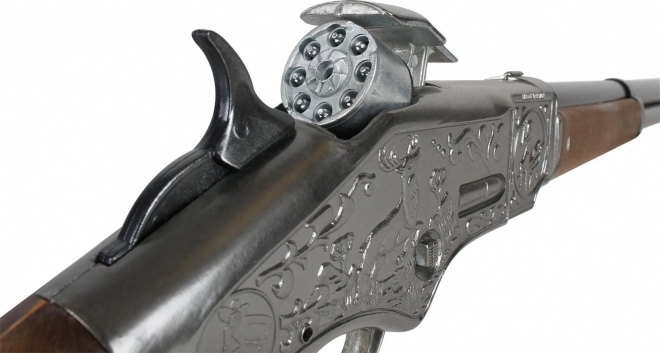 Metal Cowboy Shotgun with 8 Rounds