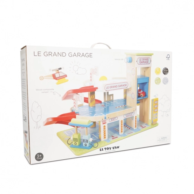 Le Grand Garage Toy by Le Toy Van