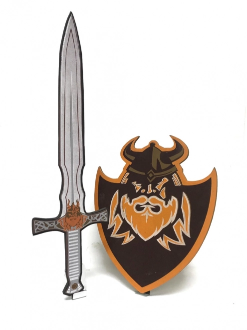 Foam Sword and Shield Viking Set