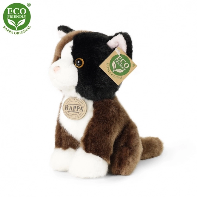 Plush Sitting Cat Eco-Friendly