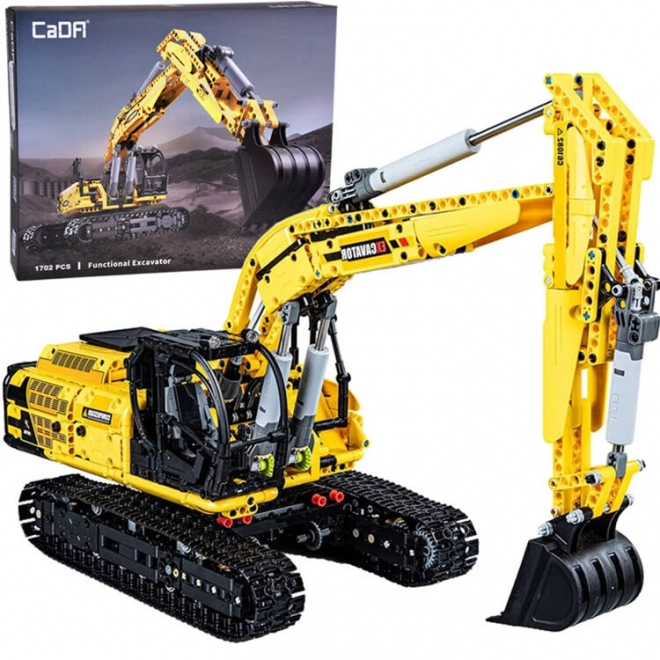 Remote Controlled Excavator Construction Set