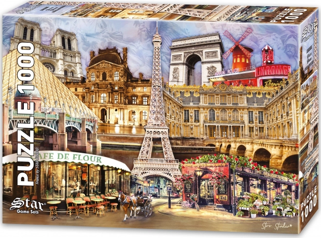 Star Puzzle France 1000 Pieces