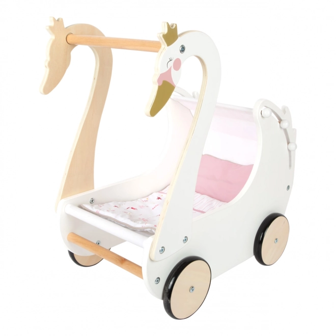 Small Foot Swan Doll Pram