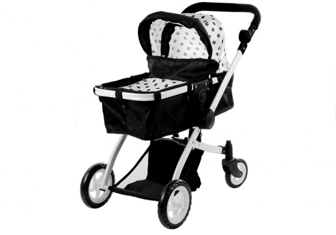 Alice Doll Stroller 2-in-1 Pram and Buggy