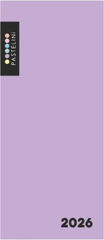 Weekly Diary 2026 Pastelini Purple