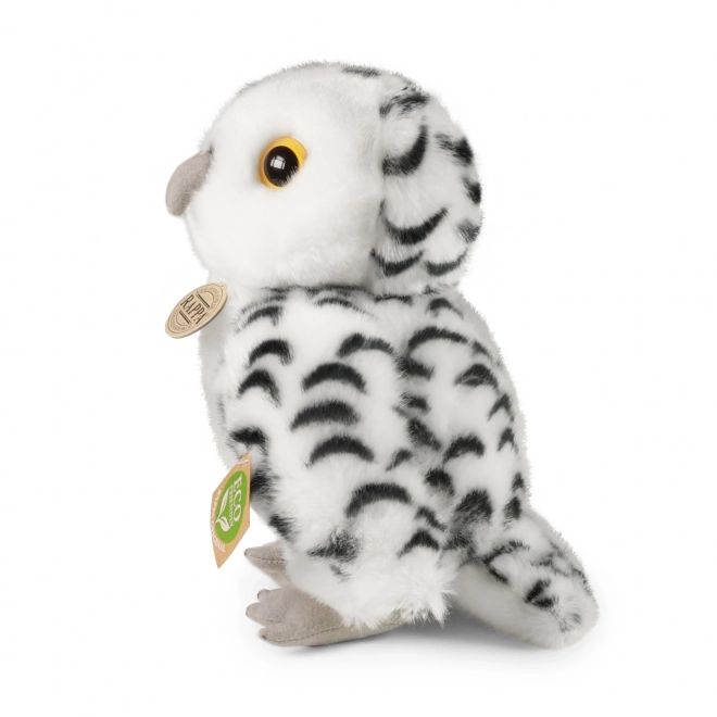 White Plush Owl Eco-Friendly