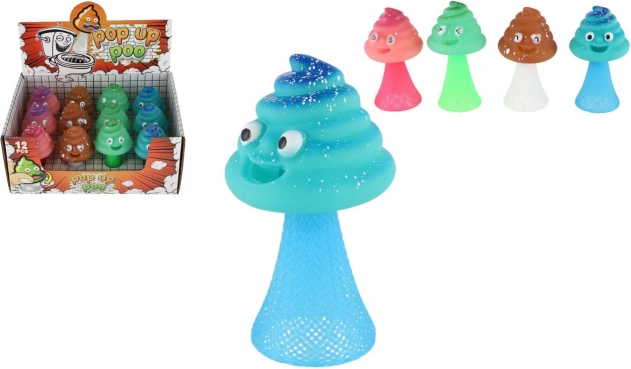 Crotte en plastique sauteuse hip-hop 9 cm – jouet fidget amusant
