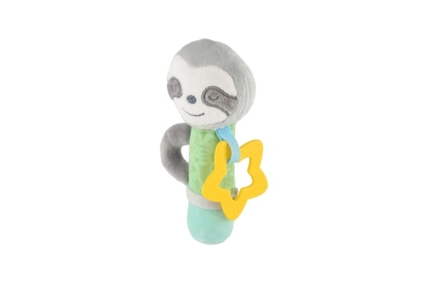 Plush Bear and Raccoon Teether Toy