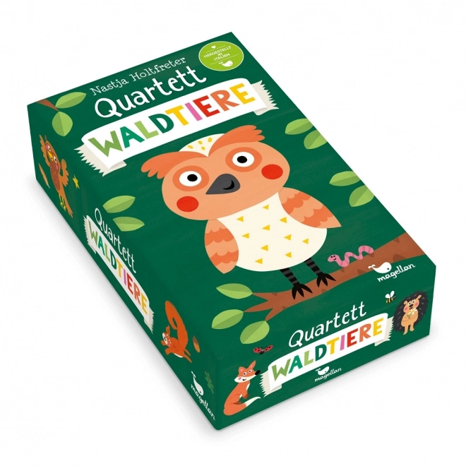 Forest Animals Quartet Card Game