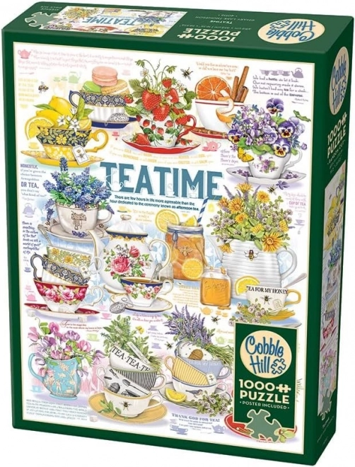 Cobble Hill Tea Time Puzzle 1000 Pieces