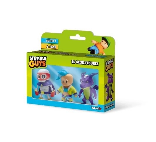 Stumble Guys 3-Figure Windowbox Set