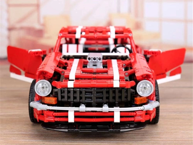 Technical Building Blocks Muscle Car Mustang