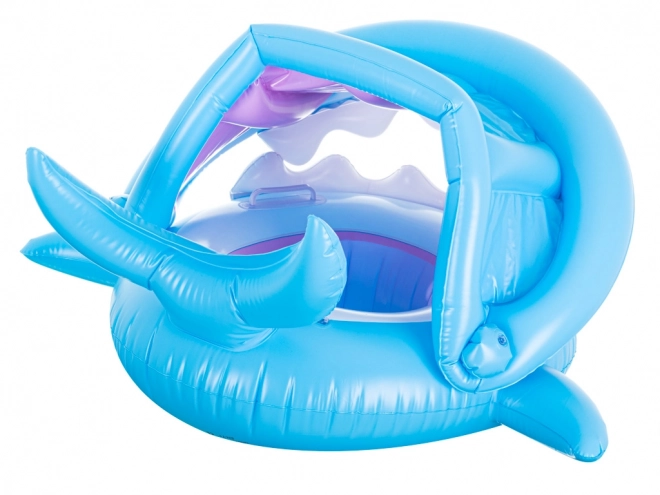 Shark Floatie with Sun Canopy for Babies