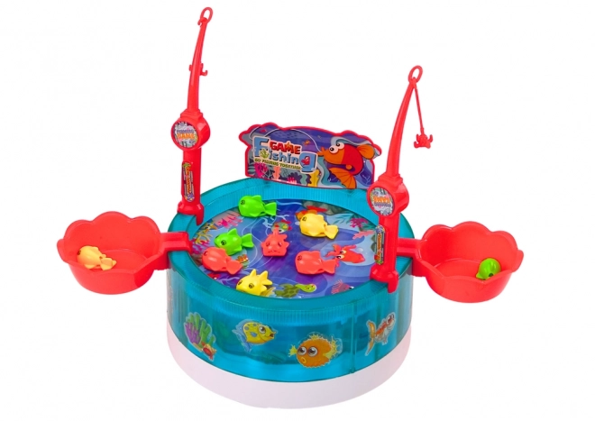 Magnetic Fishing Rod Game with Lights and Sounds