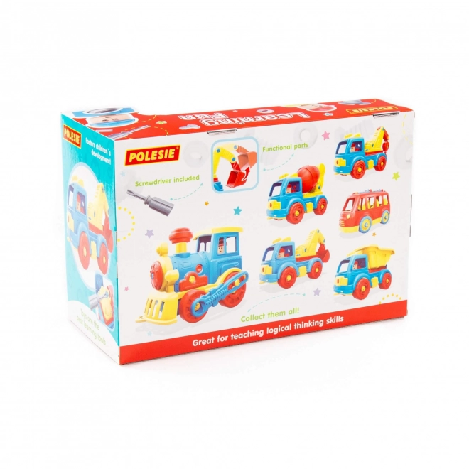 Dismantling Cement Mixer Toy Set for Kids