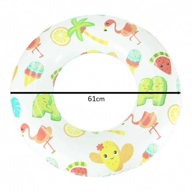 Inflatable Swimming Ring Flamingo 3-6 Years