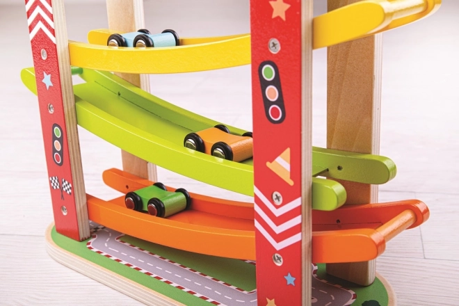 Wooden Racing Track by Bigjigs Toys