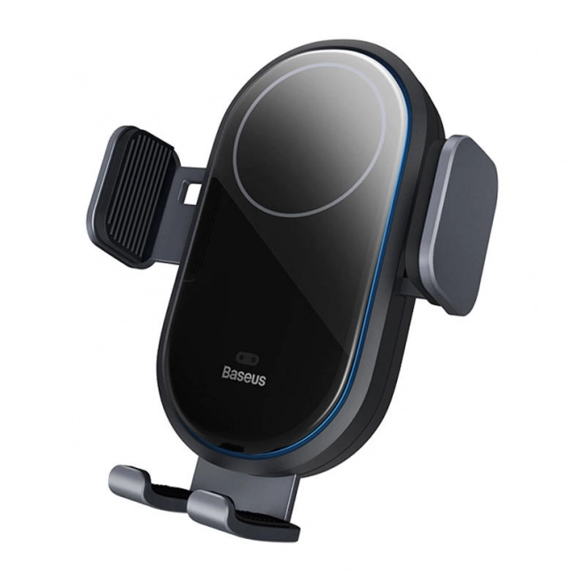 Supporto auto con caricatore a induzione Baseus LightChaser nero