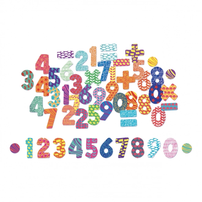 Vilac Wooden Magnetic Numbers Set