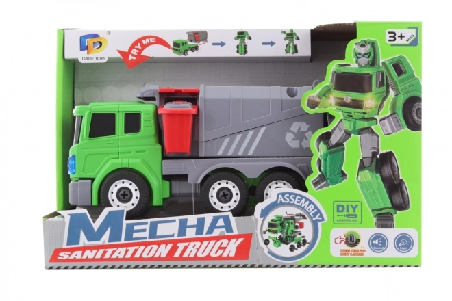 Transforming Garbage Robot