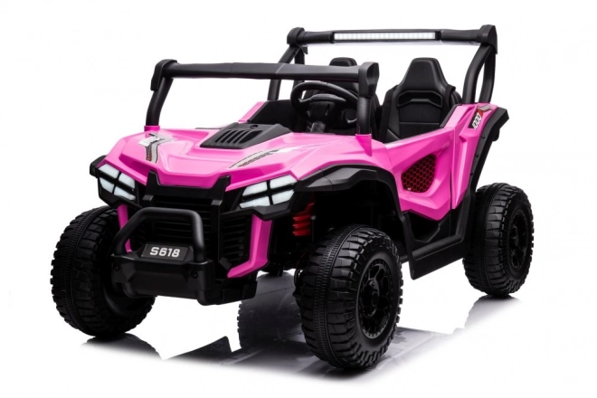 Electric Ride-On Car Pink 4x4