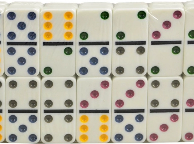 Domino in metalen doos voor kinderen