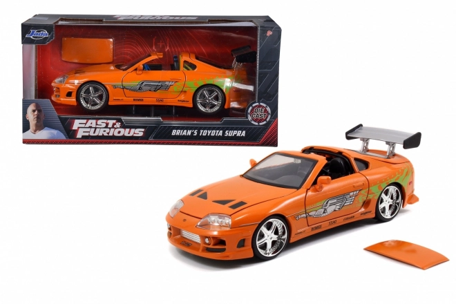 Fast & Furious Toyota Supra 1995 Model Car 1:24 Scale