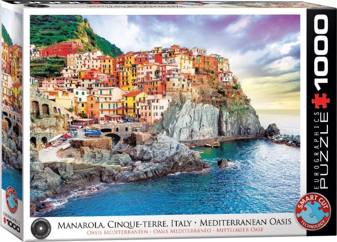 Eurographics Manarola, Cinque Terre Puzzle 1000 Pieces