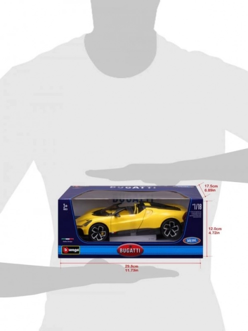 Bburago Bugatti Mistral Model Car