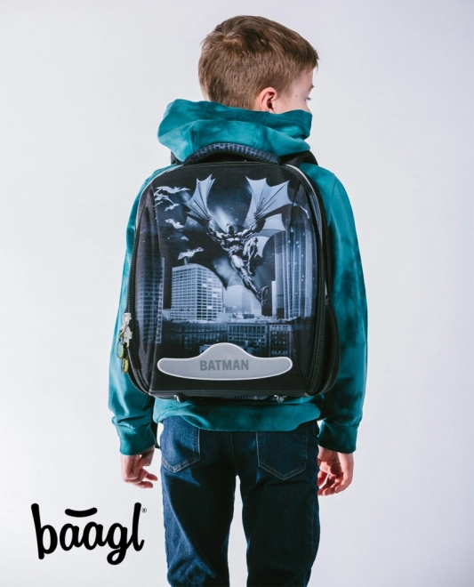 School Backpack Shelly BATMAN Dark City