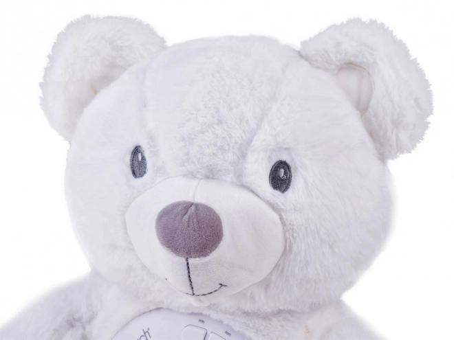 Plush White Bear Lullaby Projector Lamp