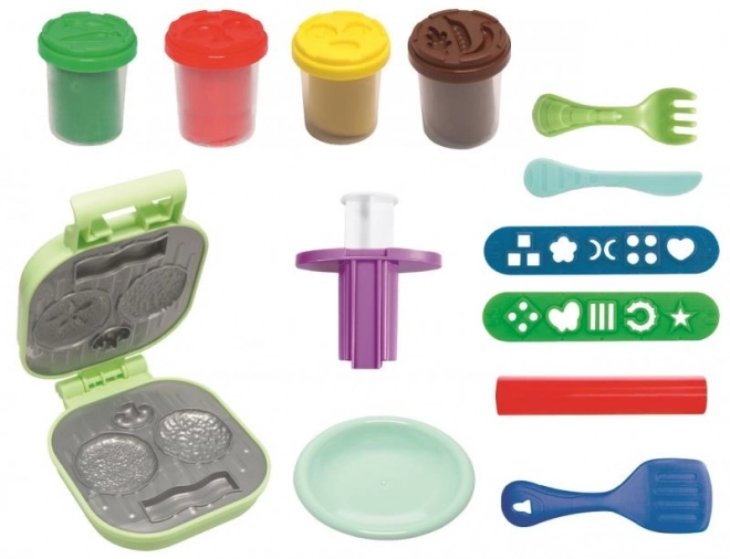 Vesela Modeling Clay Burger Set