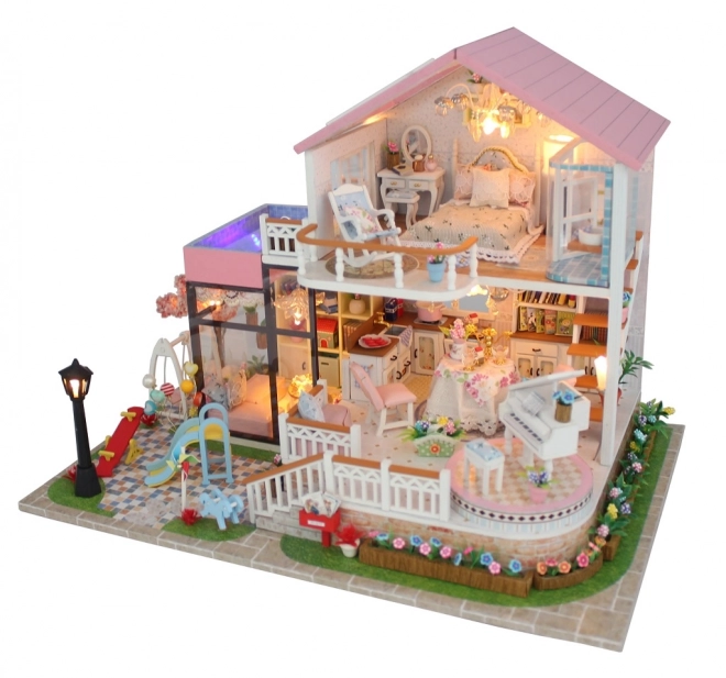 Miniature Dollhouse Cute Villa