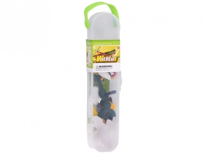 Exotic Birds Toy Set - 10 Pieces