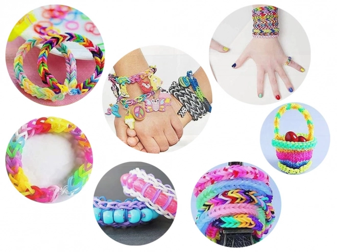 Magic Loom Band Bracelet Kit 4500 Pieces