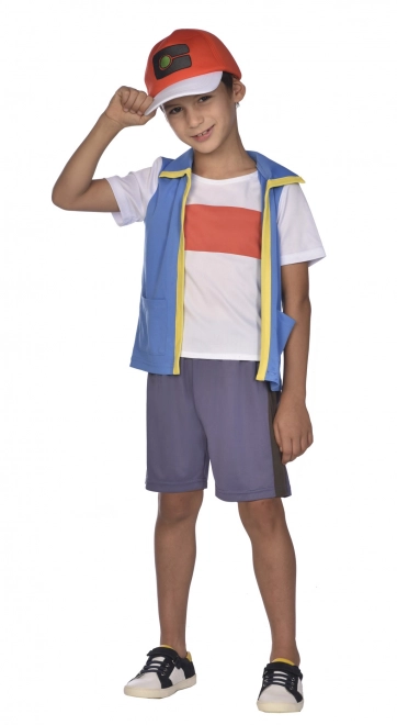 Children's costume Pokemon Ash for kids aged 4 to 6 years