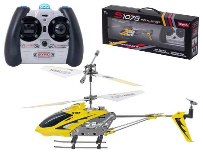 Remote Controlled Helicopter SYMA S107G Blue – Yellow