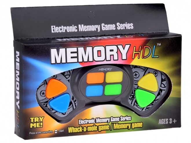 Electronic Memory Game with Colorful Buttons