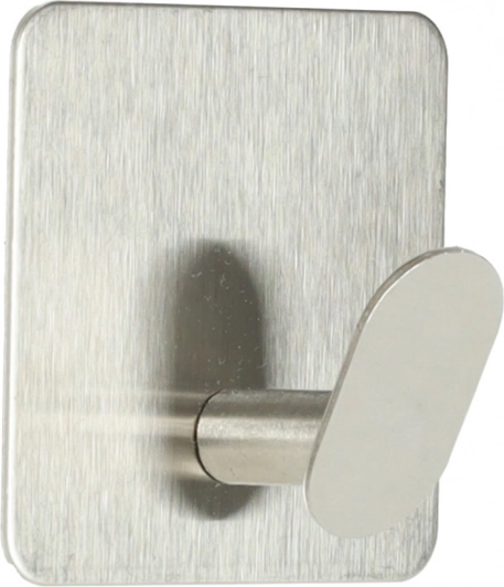 Set of 4 Self-Adhesive Metal Wall Hooks