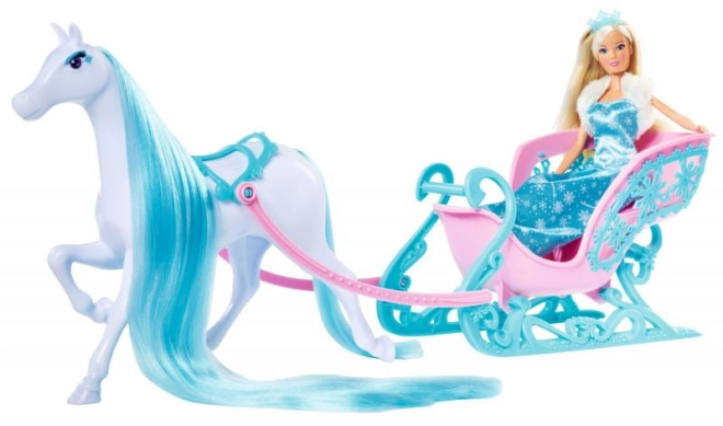 Elegant horse with magical mane