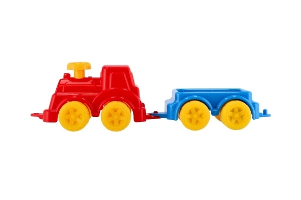 Colorful Plastic Train with Wagon