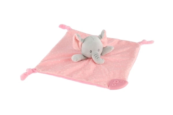 Soft Plush Elephant Toy Pink 25x25 cm – Pink