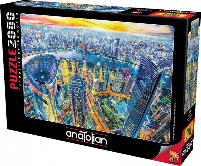 Shanghai Skyline 2000 Piece Puzzle