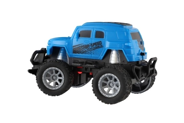 RC Mini Truck with Lights - Blue