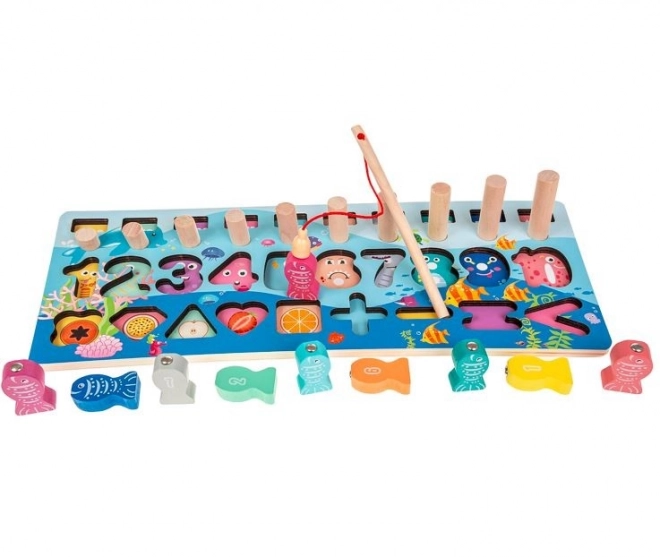 Wooden Montessori Puzzle Numbers