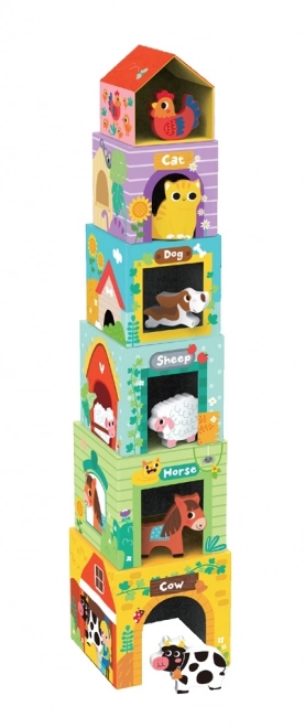 Animal Farm Stacking Blocks