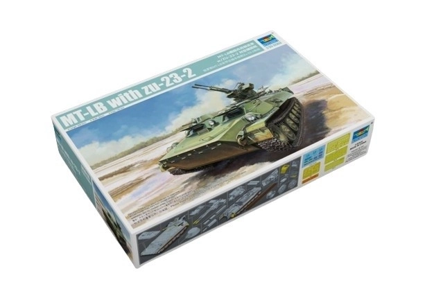 Plastic Model MT-LB with ZU-23-2